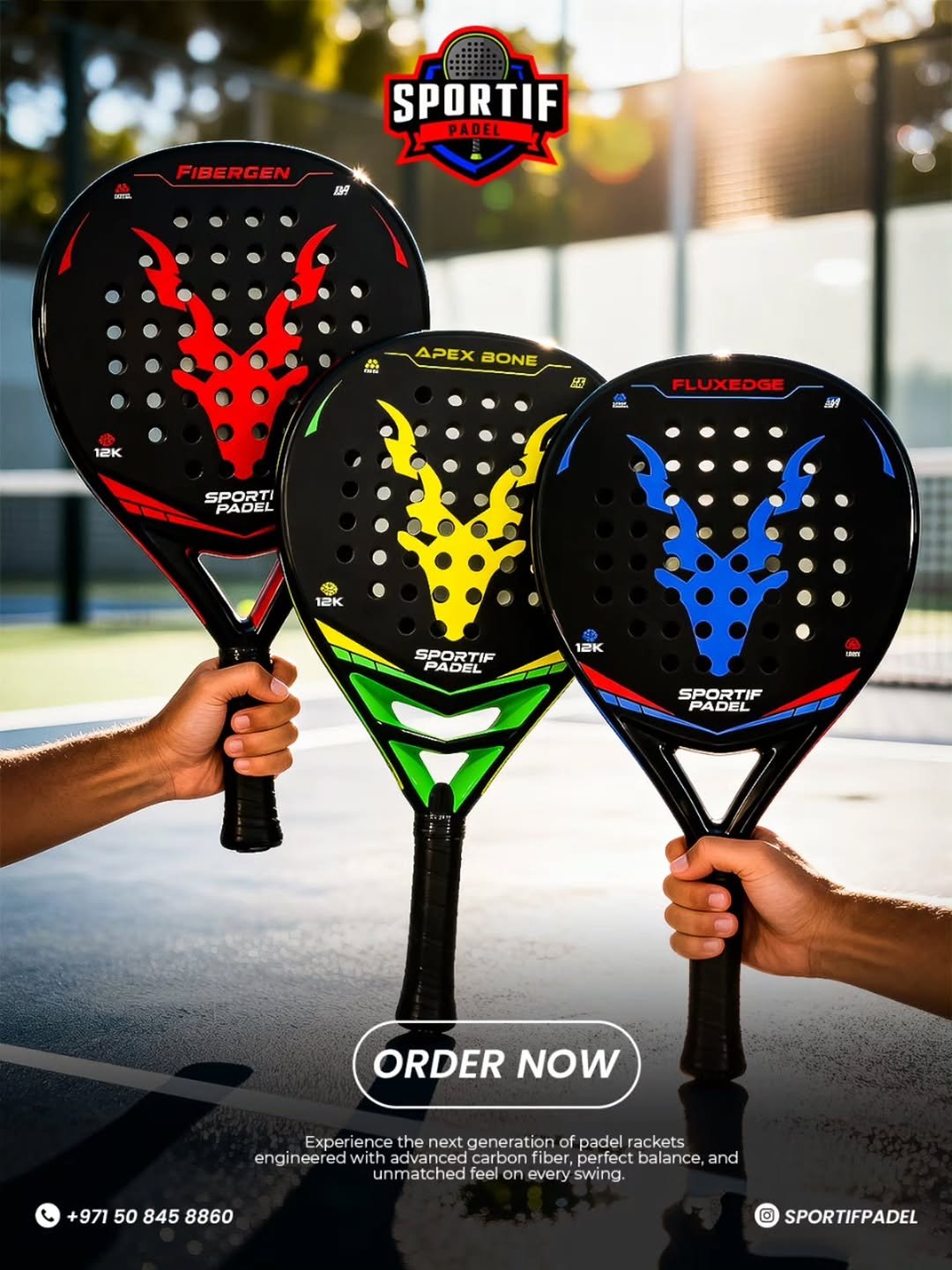 Sportif Padel Vortex Blade Racket